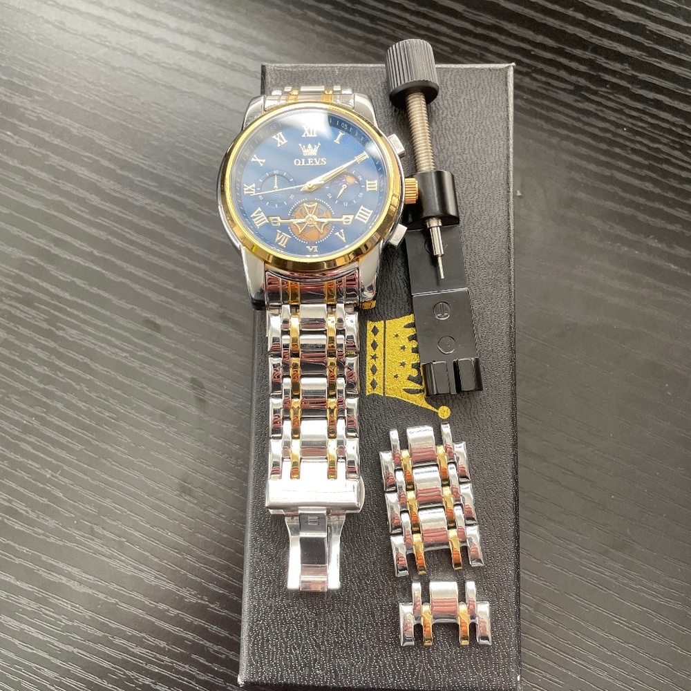 Stainless steel watch